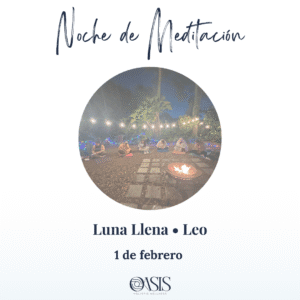 Noche de Meditación Luna llena en Leo