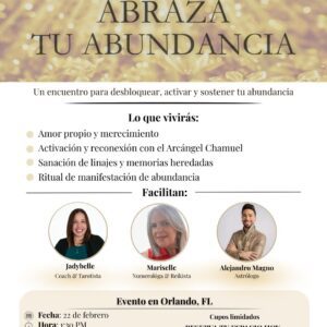 Evento Abraza tu Abundancia
